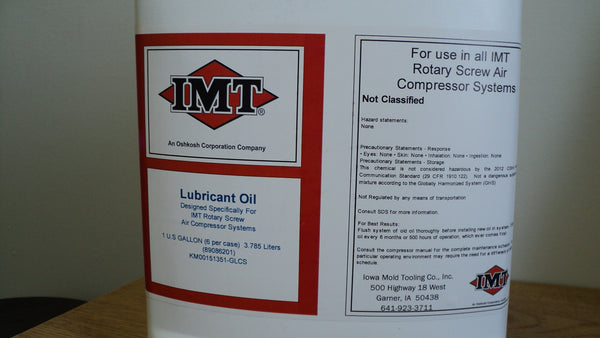 IMT Rotary Screw Compressor Oil - 89086201
