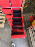IMT Aluminum Bolt Bin 18 bin with Plastic Drawers-  51728037