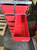 IMT Aluminum Bolt Bin 18 bin with Plastic Drawers-  51728037