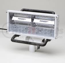 Whelen Pioneer Max Combination Flood Light + Pole Assembly