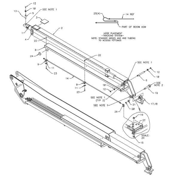 IMT HOSE TRACK-TOP - 52713124