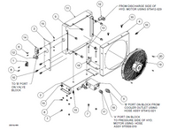 IMT BRACKET, OIL CLR SIDE 35/100 - 301433