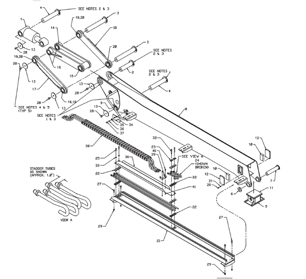 IMT TRAY-HOSE GUIDE - 60120424