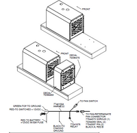 IMT HARNESS-AUX HYD COOLER - 77441094