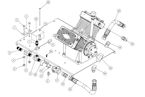 IMT HOSE ASSY SS .750 LONG - 305269