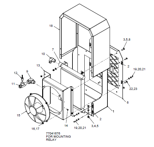 IMT MOUNT-COOLER HYD - 52718363