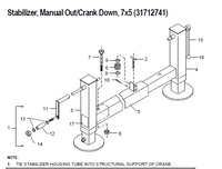 IMT ARM-STAT MAN OUT/CRANK DOWN - 52712738